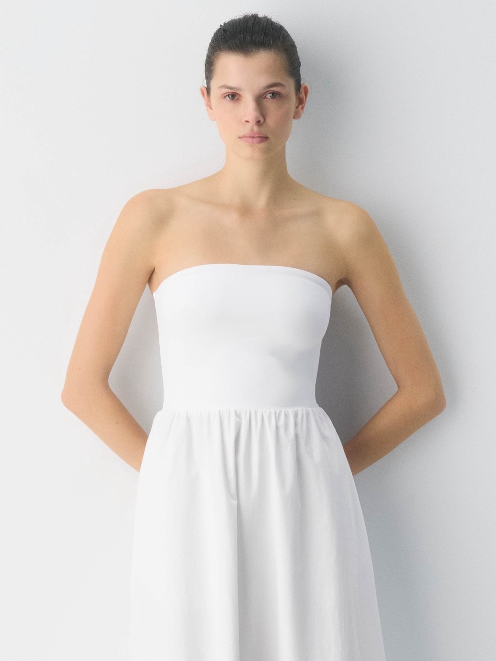 Aritzia Fluid Poplin dress